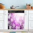 thumbnail image 5 of Coolnut Violet Christmas Snowflake Dishwasher Magnet Cover 23"Wx26"H , Farmhouse Kitchen Dishwasher Cover Magnetic Appliance Covers Door Stickers for Kitchen Home Cabinet Decals, 5 of 6