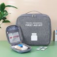 thumbnail image 1 of Emergency Organizer Zipper Waterproof Household Empty Storage Bag Classification Dust-proof Students Pill Case for School Purple Small, 1 of 7