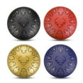 thumbnail image 2 of mmirethe Steel Tongue Drum 13 Notes 12 Inch Handpan Steel Drum Hand Drums Percussion Instrument red, 2 of 6