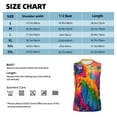 thumbnail image 2 of Salouo Colorful Parrot Jungle Dream A Pattern Men's Sleeveless T Shirts,Men's Regular-Fit Tank Top Sports Shirt for Men Sleeveless Tank Shirt -Large, 2 of 6