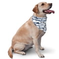 thumbnail image 2 of Naloa Retro Coconut Tree Dog Bandanas 1PC Washable Triangle Dog Scarfs Premium Durable Fabric, for Small Medium Large Dogs and Cats, 2 of 6