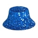 thumbnail image 1 of Fotbe A Blue Glitter Sombrero Tipo Pescador con Estampado – Sombrero de Sol de Algodón de Moda para Playa, Golf, Pesca, 1 of 6