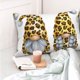 thumbnail image 4 of Fotbe Leopard Gnomes Funda de Almohada Decorativa Estilo Occidental, Lujo en Algodón, Fundas para Almohadas King, Cojín Estampado para Decoración del Hogar-14"x20", 4 of 6