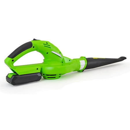 SereneLife PSLHTM32 - 18V Electric Leaf Blower - Cordless Power Blower with Built-in