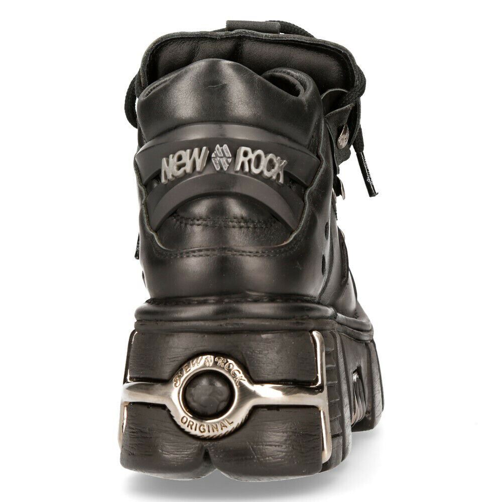 NEW ROCK M-106-S1 41（26cm） Amazon.com: New Rock Newrock 106 S1 Unisex Metallic Black