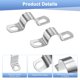 thumbnail image 2 of Uxcell 20-Pack Abrazaderas de Conducto, 9/16" Abrazadera de Tubería Rígida de Acero Inoxidable 304 M14 para Fontanería, 2 of 7