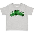 thumbnail image 3 of Inktastic St. Patrick's Day Clovers in Plaid Boys or Girls Toddler T-Shirt, 3 of 5