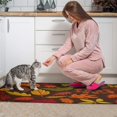 thumbnail image 4 of 2 Pieces Of Kitchen Rugs and Mats Non Skid Washable Happy Halloween (15) Kitchen Mat,Floor Cushion Waterproof Rug,Rubber Backed Area Rugs for Laundry 47*17+30*17, 4 of 7