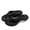 Black, variant on Unisex Thong Flip Flops Eva Thick Sole Non Slip Indoor Outdoor Beach Home Spring Summer Lightweight Comfortable Shoes,Black
