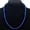 lapis, variant on 3pcs natural gemstone beads necklace 6mm jasper jade agate quartz amethyst-hematite