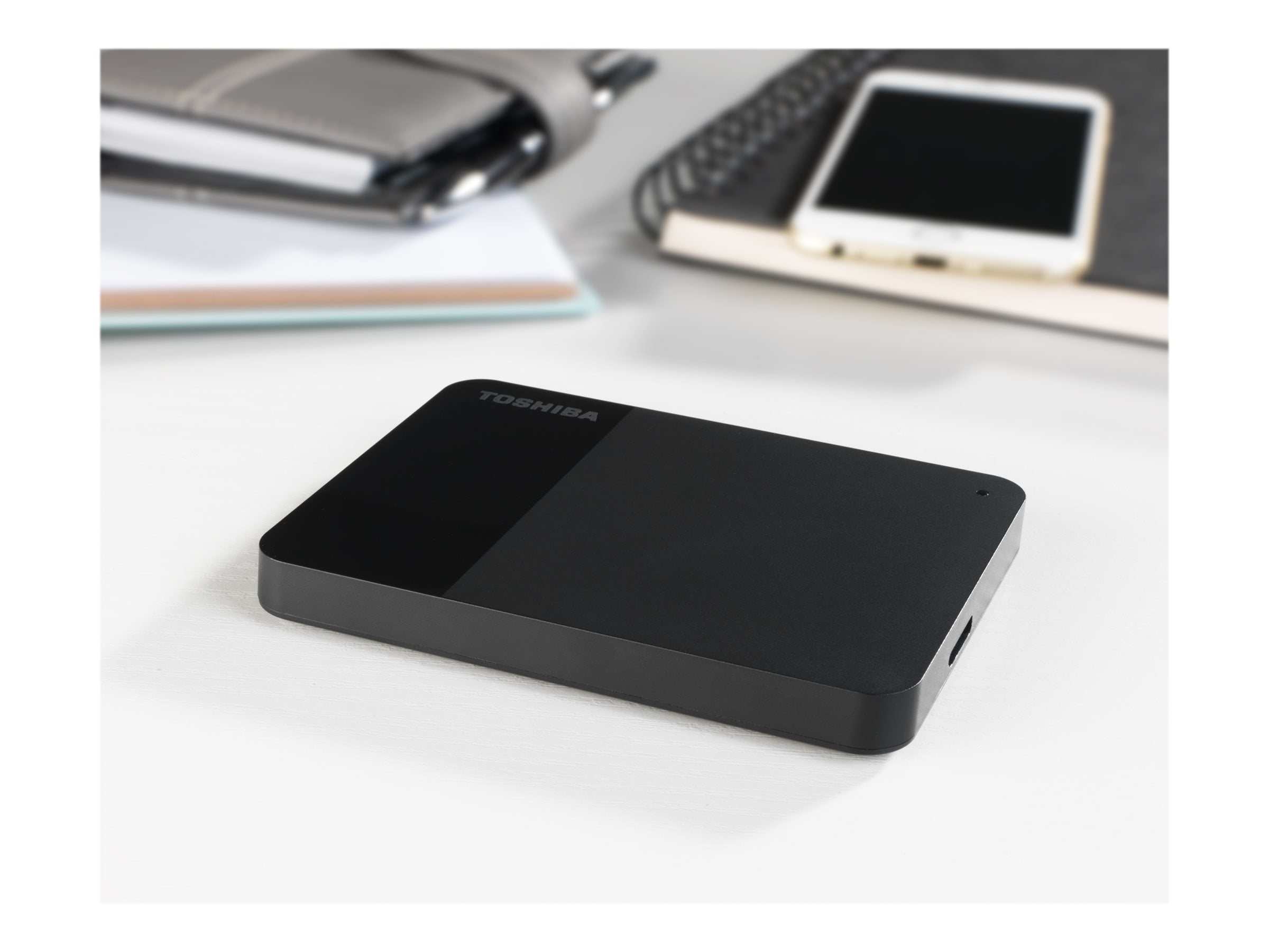 Toshiba Canvio Ready Portable External Hard Drive 2TB Black