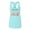 Heather Grey, variant on Surf, Sunshine, and Sangria Summer Time Beach Women's Racerback Tank Top-Black-medium