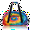 Multicolour 1, variant on Sports Duffle Bags Travel Duffle Bag Gym Bag Tie Dye Rainbow Colorful Abstract Weekender Travel Bag Waterproof Overnight Bag Carry On Travel Tote Bag Dance Bags