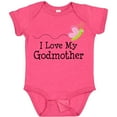 thumbnail image 3 of Inktastic I Love My Godmother Girls Baby Bodysuit, 3 of 5
