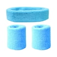thumbnail image 2 of Sweatband Set 1 Headband And 2 Wristbands For Sports & More, 2 of 2