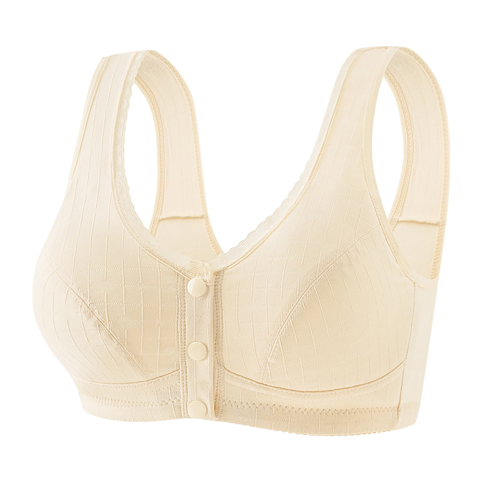 Plus Size Bras for Women Wireless Front Clasp Plus Size Royal Style Push Up Breathable Maternity Bra for Pregnancy And Nursing Comfort Bras for Women