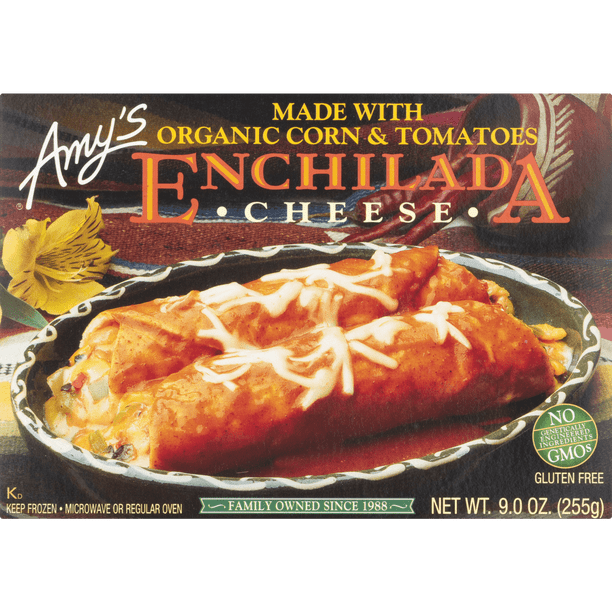 Amy S Cheese Enchilada Gluten Free Non Gmo 9 Ounce Walmart Com Walmart Com