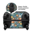 thumbnail image 4 of Xecao Foxes and Birds in Forest print Elastic Luggage Cover, with double-sided print , is perfect for travel, business, and daily use, 4 of 9
