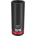thumbnail image 2 of Milwaukee Tool SHOCKWAVE Impact Duty  1/2"Drive 13/16" Deep 6 Point Socket, 2 of 2