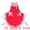 Red, variant on Unique Bargains Maid-style Durable Polyester Aprons with Pockets 25.4x28in Black