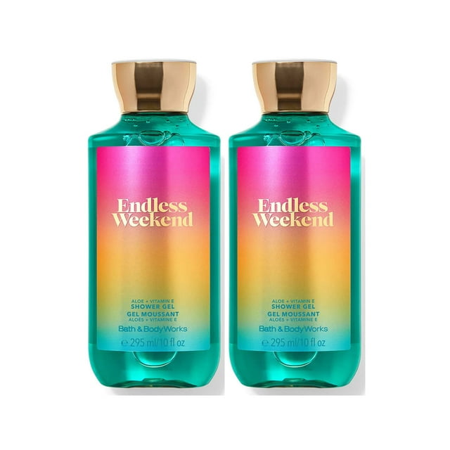 Set de regalo de gel de ducha Bath & Body Works Endless Weekend, 300 ml