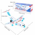 thumbnail image 7 of SHANNA Kids Airplane Toys for 3,4,5,6 Years Old and Up, Bump and Go Plane Model with LED and Music, 7 of 7