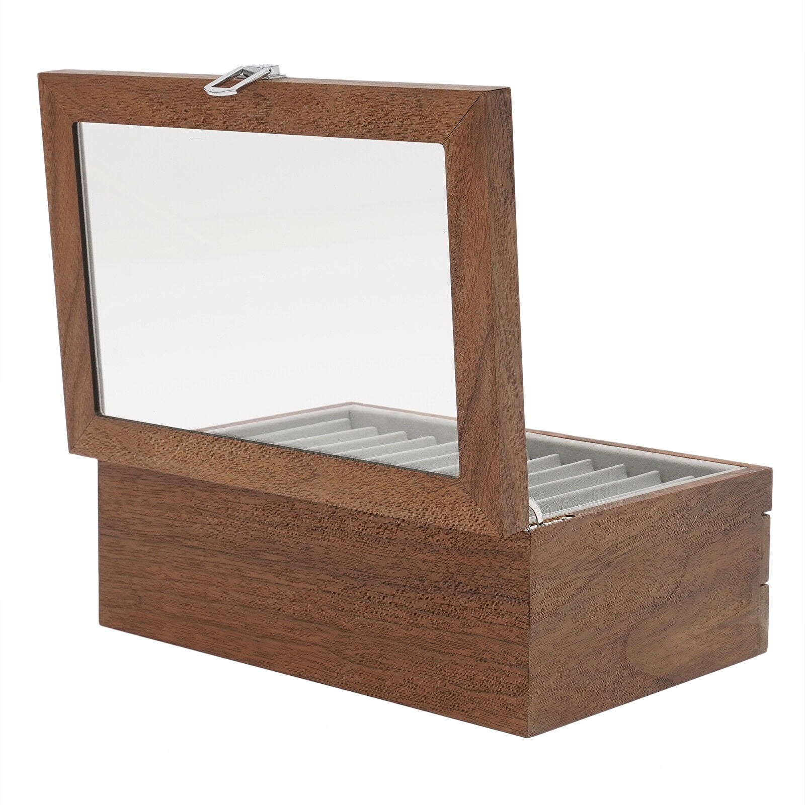 Retro Walnut Color Pen Display Box, Pen Collection Box, Pen Storage Box for Storing Many Different Types of Pens