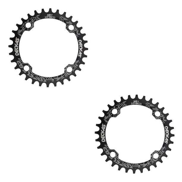 Juego de bielas Yuarrent Disco de dientes ancho 104BCD 32T para bicicletas de montaña aluminio