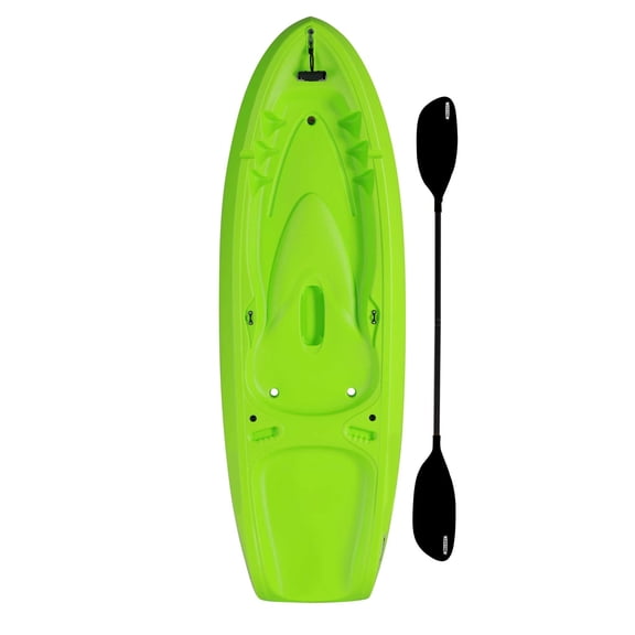 Lifetime Dash 6.5 ft Youth Sit-on-Top Kayak, Lime Green (90856)