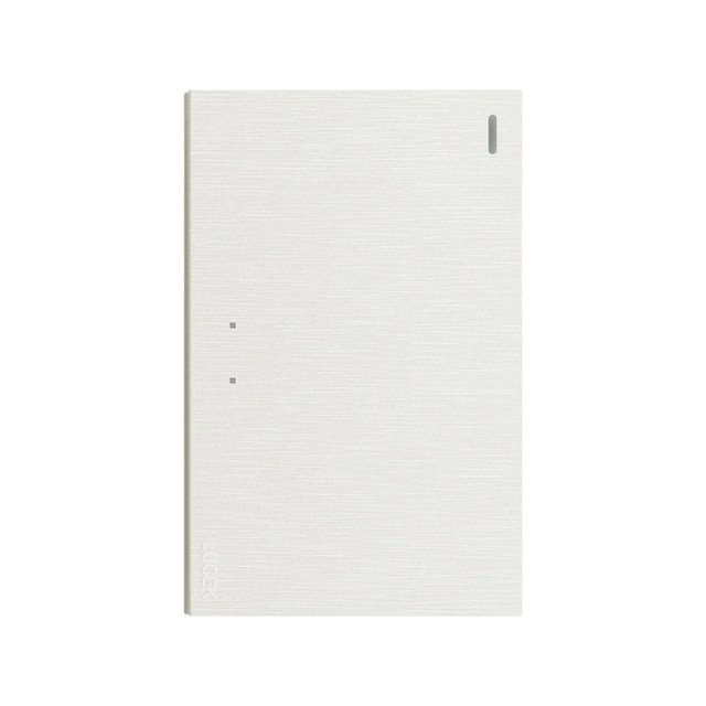 Placa Con 1 Apagador De Escalera 3 Módulos Lucek FlatPack 6 blanco