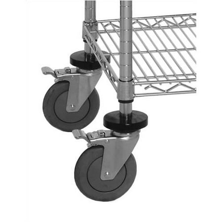 Quantum Storage 3'' Donut Bumper for Q-Stor Wire Shelving (Set of 28)