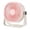 Pink, variant on Desktop Fan, Small Desk Fan for Home, USB Desktop Fan with 3-Speed Wall-Mounted Mini Electric Fan, 360° Adjustable Airflow, Small Quiet Portable Fan for Office Dormitory Home, Type-C Powered