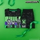 thumbnail image 2 of Conjunto de pijama Minecraft para niños de 5 a 14 años, color negro, 2 of 6