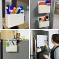 thumbnail image 6 of Magnetic Storage Organizer,Magnetic Marker Holder,Marker Holder Organizer,Reusablr White Eraser Organizer for Whiteboard, Fridge, Refrigerator, Office, 6 of 6