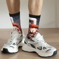 thumbnail image 7 of Saiise Chucky Funny Socks Men Women Adults Novelty Graphic Crew Tube Socks Crazy Design Casual Dress Socks for Sports,Running,Travel, 7 of 7