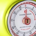 thumbnail image 3 of Zassenhaus Magnetic Mechanical Kitchen Timer Kiwi Green Steel 55 Minute, 3 of 4