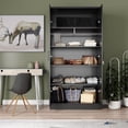 thumbnail image 2 of Woodpeckers Furniture and Mattress Mirrored 2 Door Wardrobe, 2 of 6