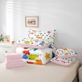 thumbnail image 5 of YST Dinosaur Comforter Set 7-Piece, Cute Animal Print, Colorful Flowers, Full, 5 of 5