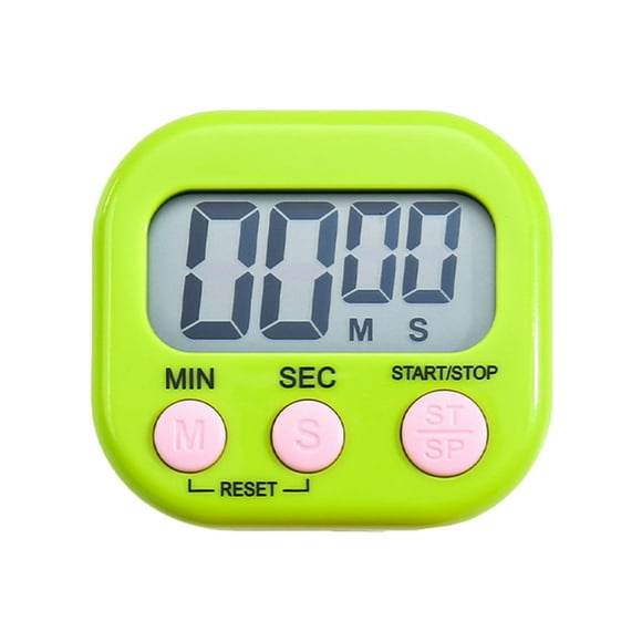 Digital Display Visual Electronic Timer Kitchen Timer Students Reading Toddler Timer Sand Timer 1 Minute 2 Minute Wireless Cooking Digital Grill Temperature Gauge Minute Timer for Kitchen