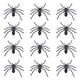 thumbnail image 1 of 30pcs Decoraciones de arañas de Halloween aterradoras duraderas y horribles arañas de plástico, 1 of 5