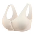 thumbnail image 1 of Aayomet Bras for Women Bra Racerback Plus Size Unlined Underwire Full Coverage Bras (apricot, XXXL), 1 of 5
