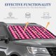 thumbnail image 4 of Fotbe pink and black argyle Juego de 2 Piezas de Parasoles para Parabrisas | Bloqueador Solar para Auto | Accesorios Plegables para Protección Solar Interior-Large, 4 of 6