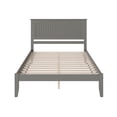 thumbnail image 4 of Nantucket Queen Solid Wood Platform Bed in Grey, 4 of 10