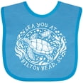 thumbnail image 3 of Inktastic Sea You at Hilton Head, Sc Boys or Girls Baby Bib, 3 of 4