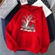 thumbnail image 2 of Sudaderas Navideñas Mujer Sudadera Suelta de Manga Larga Calabaza Sudadera Con Capucha Sudadera Blusa Odeerbi  ODB121587, 2 of 6