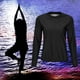thumbnail image 3 of Traje de sauna para mujer, ropa moldeadora, tops adelgazantes, ropa de entrenamiento para ejercicio, deporte, gimnasio Negro, 3 of 4