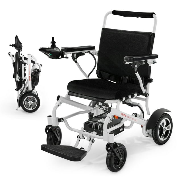 VEVOR Electric Wheelchair 300lbs Capacity Foldable Lightweight 13 Mile