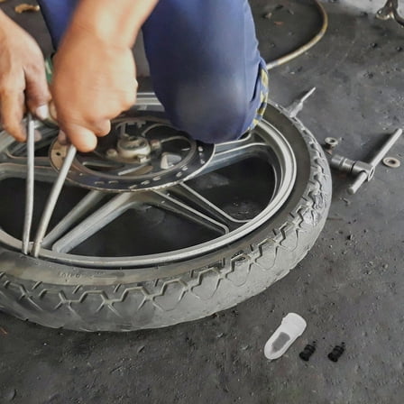 Soimiss Fast Motorcycle Tire Repair Kit Rubber Nail Plug Wheel Accessory