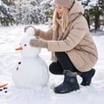 thumbnail image 3 of Ablanczoom Snow Boots Womens with Warm Faux Fur Women Winter Boots non-slip Outdoor Booties, 3 of 9