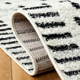 thumbnail image 5 of SAFAVIEH Tulum Roland Geometric Area Rug, 8' x 10', Black/Ivory, 5 of 8